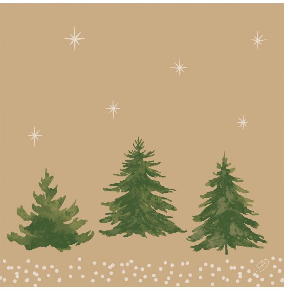 Bio Dunisoft® Napkin 40 x 40 cm Humble trees