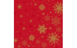 Dunilin® Napkin 40 x 40 cm Stargazing Red