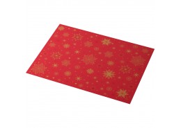 Paper Placemat 30 x 40 cm Stargazing Red