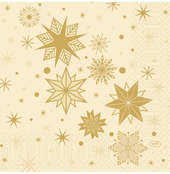 Tissue Napkin 33 x 33 cm Stargazing Cream 3-ply