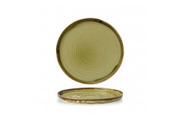 Harvest Green Walled Plate