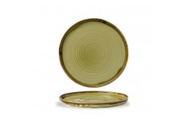 Harvest Green Walled Plate