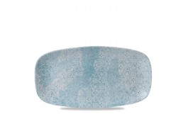 Med Tiles Aquamarine Chefs' Oblong Plate No 4