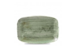 Patina Burnished Green Chefs' Oblong Plate No 9