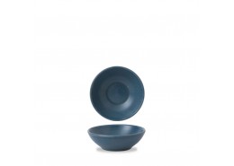Nourish Oslo Blue Shallow Bowl
