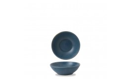 Nourish Oslo Blue Shallow Bowl