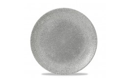 Raku Jasper Grey Coupe Plate