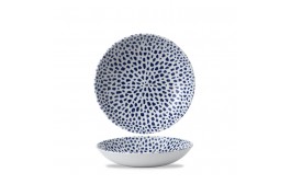 Terrazzo Blue Coupe Bowl