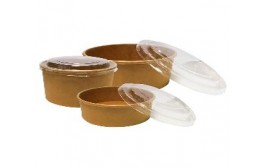 Round Kraft Bowl 750ml