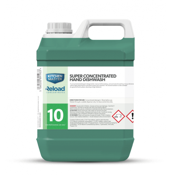 Reload No.10 Hand Dishwash Detergent Super Concentrate