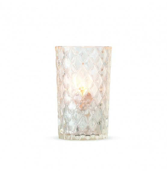 Harlequin Clear Candle Holder