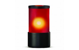 Ambeo Frosted Red Lamp