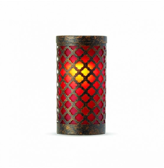 Goa Red Candle Holder