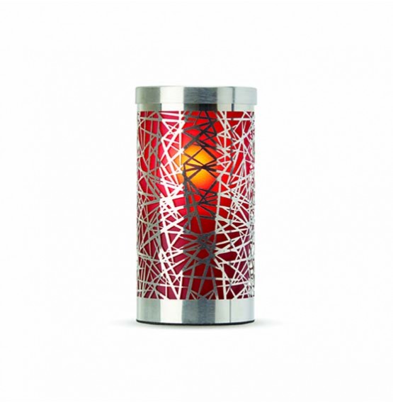 Jazz Red Candle Holder