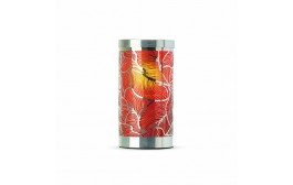 Leaf Amber Candle Holder