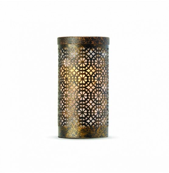 Marrakech White Candle Holder