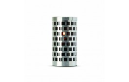 Mosaic Clear Black Candle Holder