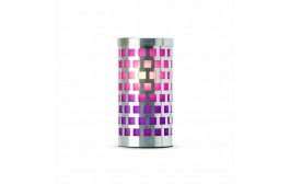 Mosaic Violet Candle Holder