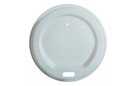 CPLA Coffee Cup Sip Lid White
