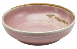 Terra Porcelain Rose Coupe Bowl