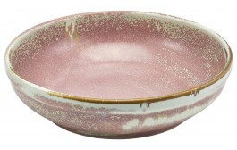 Terra Porcelain Rose Coupe Bowl