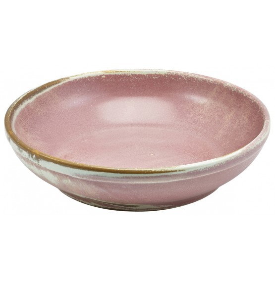 Terra Porcelain Rose Coupe Bowl