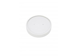 White Soup Container Lid