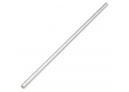 Solid Silver Paper Straw