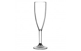 Polycarbonate Flute Glass