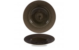 Patina Iron Black Wide RIm Bowl