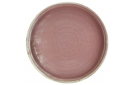 Terra Porcelain Rose Presentation Plate