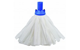 Big White Exel Socket Mop Blue