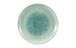 Raku Jade Green Coupe Plate