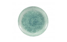 Raku Jade Green Coupe Plate