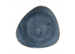 Stonecast Blueberry Triangle Bowl
