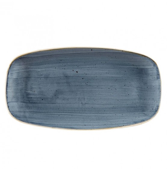 Stonecast Blueberry Chefs' Oblong Plate No.3