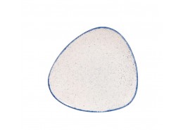 Stonecast Hints Indigo Blue Triangle Plate