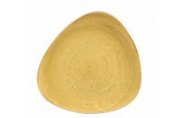 Stonecast Mustard Seed Yellow Lotus Plate