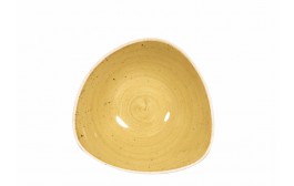 Stonecast Mustard Seed Yellow Lotus Bowl