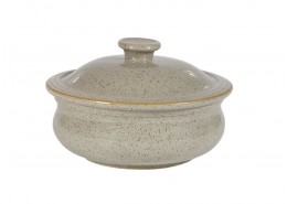 Stonecast Peppercorn Grey Lidded Stew Pot