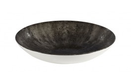 Stone Quartz Black Coupe Bowl