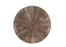 Stone Zircon Brown Coupe Plate