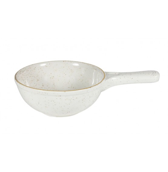 Stonecast Barley White Deep Skillet Pan