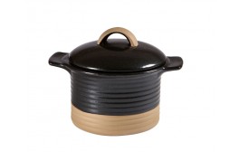 Igneous Black Cocotte and Lid