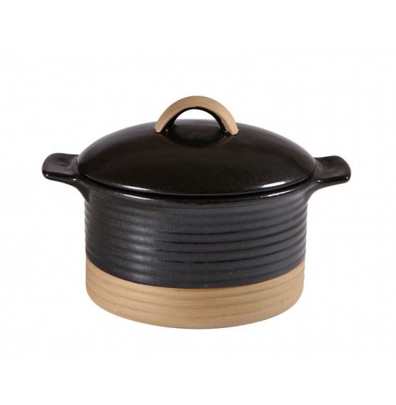 Igneous Black Cocotte and Lid