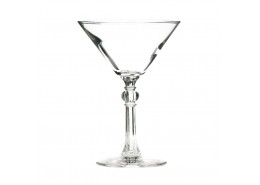 Fluted Stem Double Martini Glass