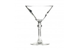 Fluted Stem Double Martini Glass