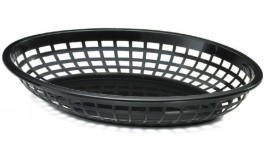 Black Oval Basket