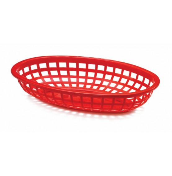 Red Oval Basket