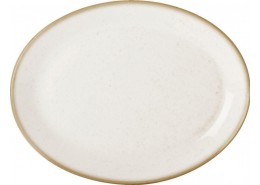 Seasons Oatmeal Oval Plate